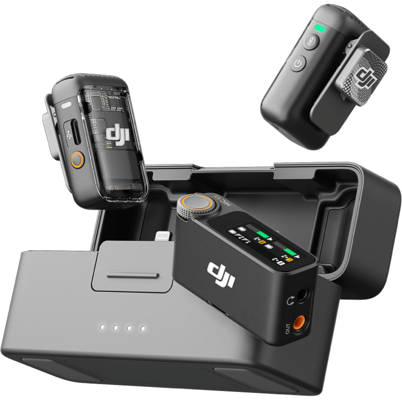DJI Mic 2 2-Person Compact Digital Wireless Microphone