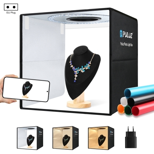PULUZ 40cm Folding Portable Ring Light PD20W