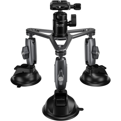 TELESIN Triple Suction Cup Camera Mount — Foto 1
