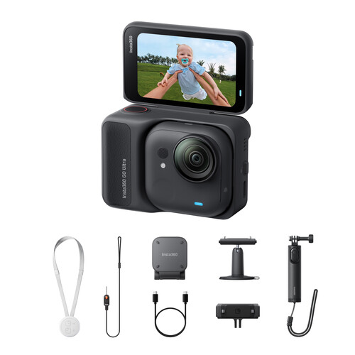 Insta360 GO Ultra Creator Bundle (Black) — Kameralar