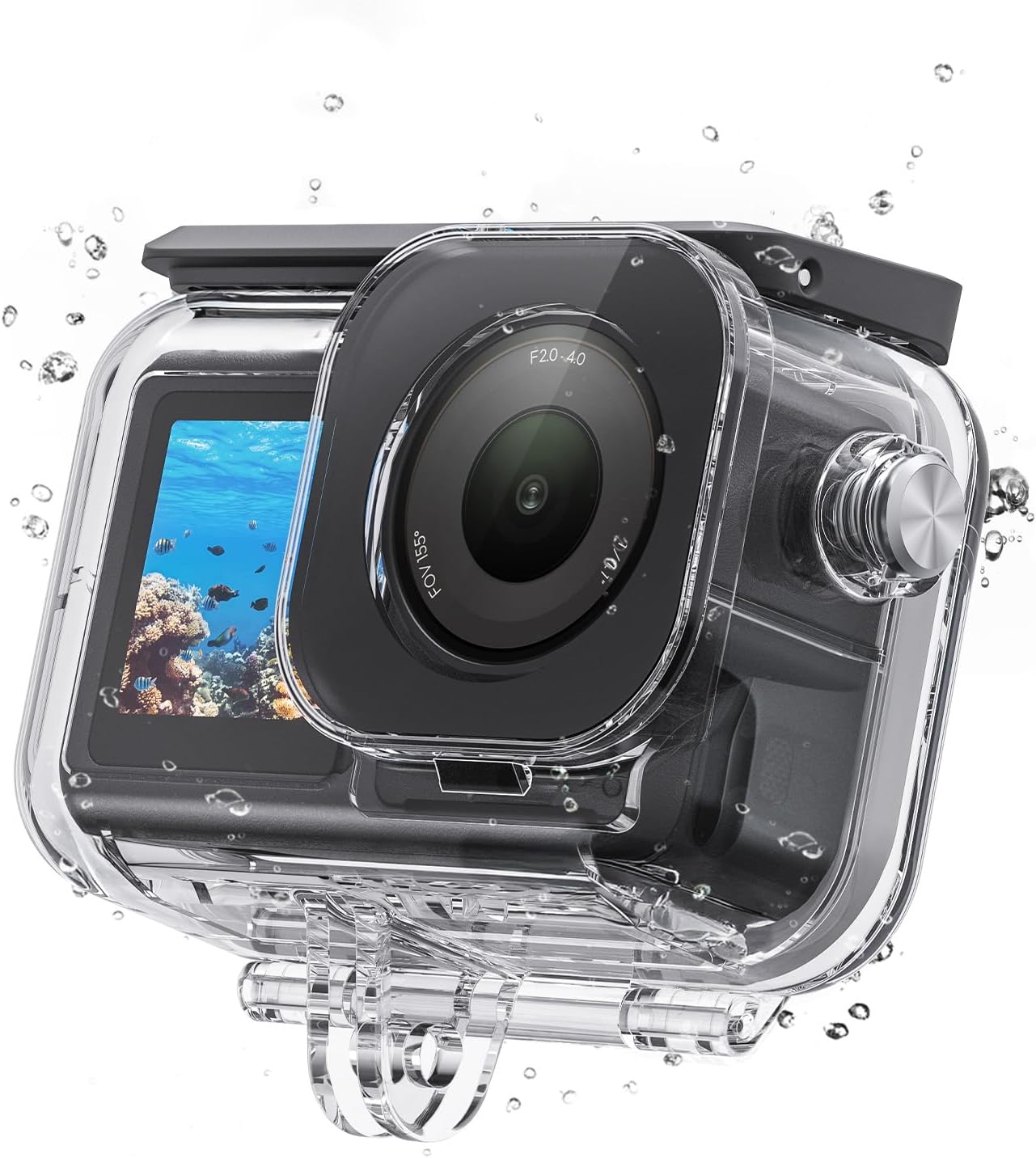 TELESIN Waterproof Case with Anti-Fog for DJI Osmo Action 6 Camera