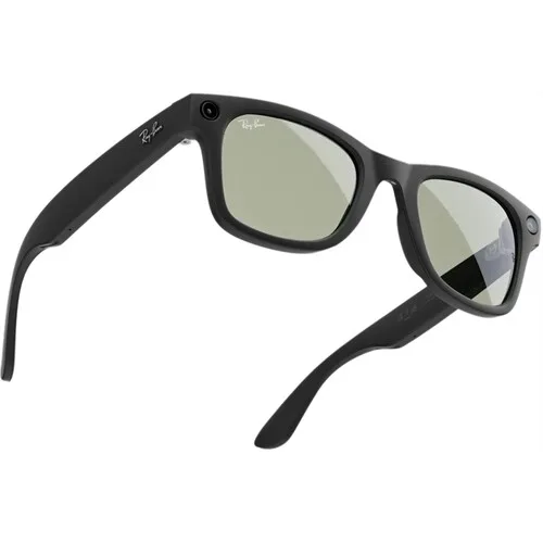 Meta Ray-Ban Wayfarer Glasses with Transitions (Matte Black, Standard)