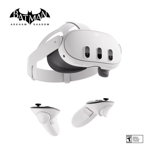 Meta Quest 3 Advanced All-in-One VR Headset with Batman: Arkham Shadow (512GB)