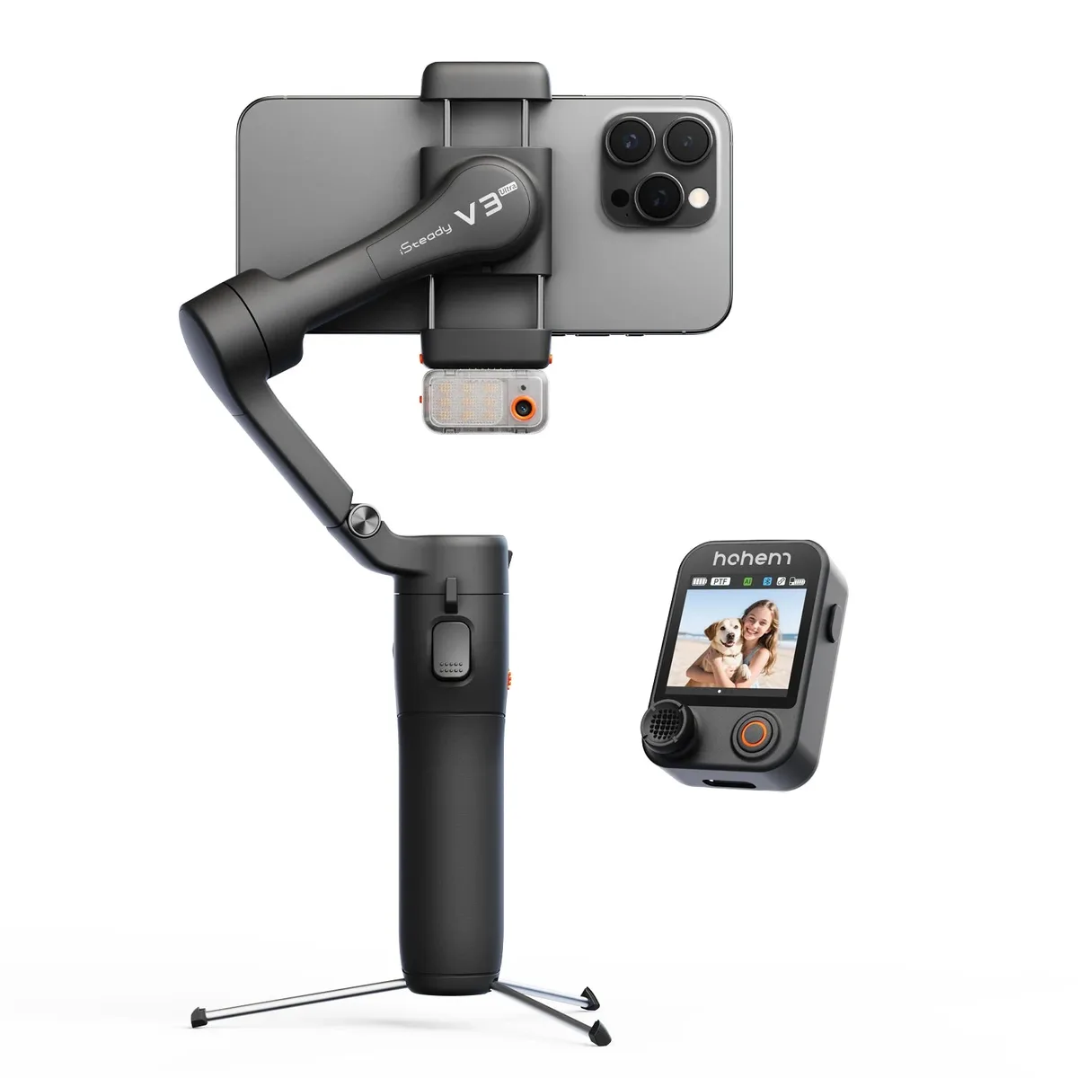 Hohem iSteady V3 Ultra AI-Tracking Smartphone Gimbal (Black)