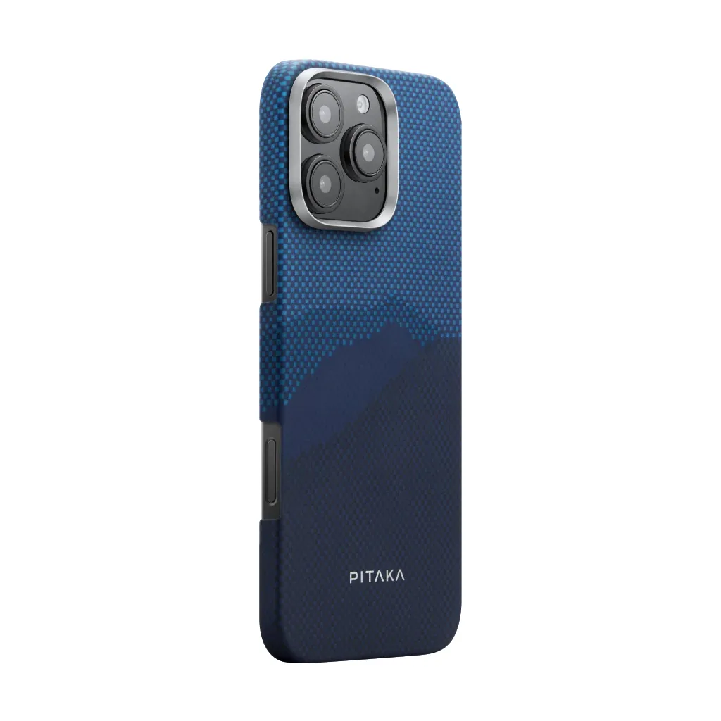 Sunset Moonrise Tactile Woven Case for iPhone 16 Pro Max