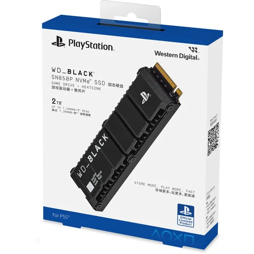 WD 2TB WD_Black SN850P M.2 NVMe SSD