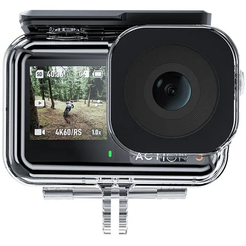 TELESIN Waterproof Case for Select DJI Osmo Action Cameras