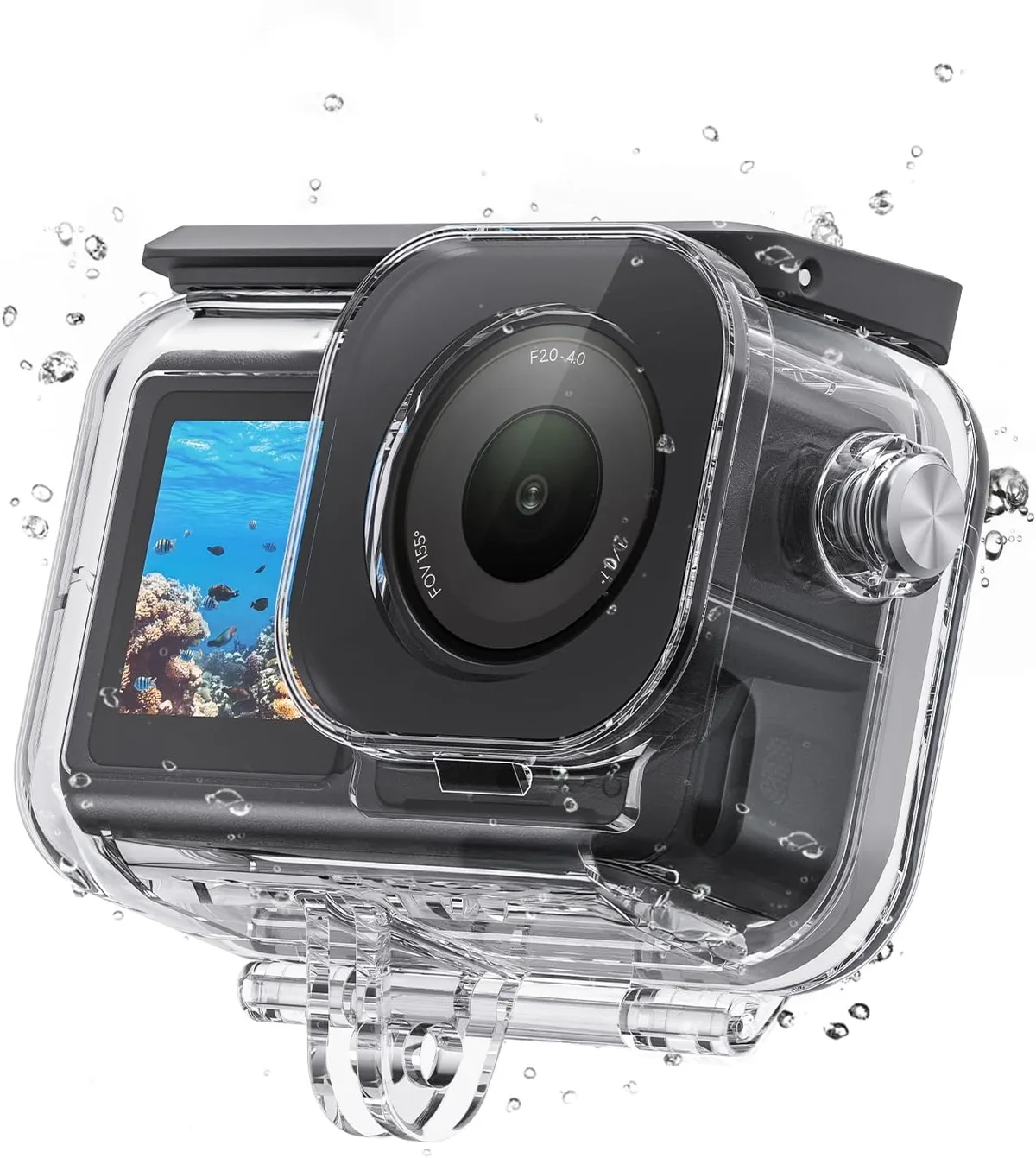 TELESIN Waterproof Case with Anti-Fog for DJI Osmo Action 6 Camera
