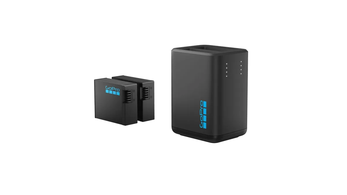 GoPro Dual-Battery Charger with Two Enduro Batteries for HERO13 Black